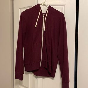 dark purple h&m hoodie!!